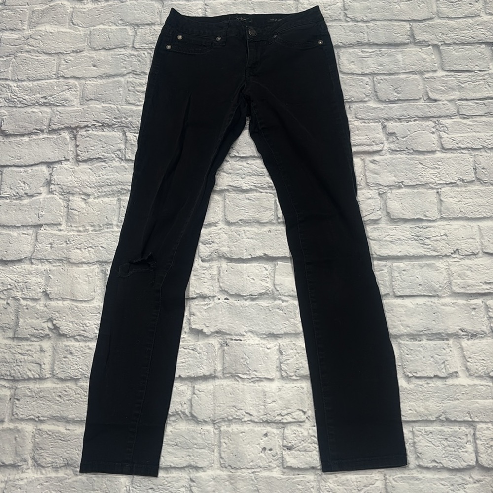 Jessica Simpson Distressed Kiss Me Jegging